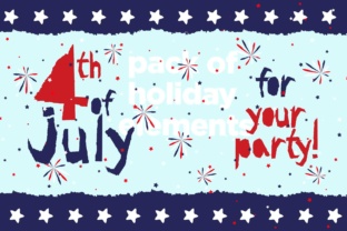 4th July Grunge Pattern Pack: A Creative Resource for Holiday Designs