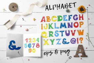 Cartoon Alphabet and Numbers: A Versatile Resource for Creative Projects