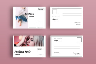 Fashion Postcard Template: Creative & Professional