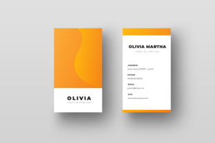 Modern Concept Business Card Template 32: A Versatile Design for Professional Use