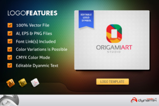 Origami Art Logo Template: A Stylish and Customizable Design Solution