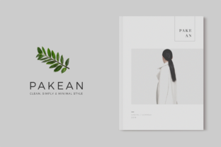 PAKEAN Minimal Lookbook Magazine