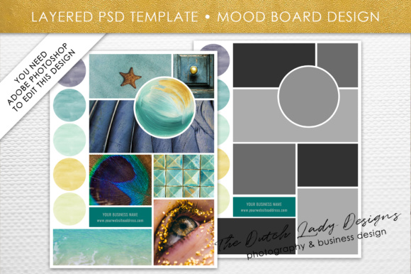 Photoshop Mood Board Template: A Versatile Tool for Creative Projects