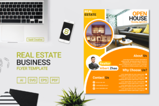 Real Estate Business Flyer Template Design
