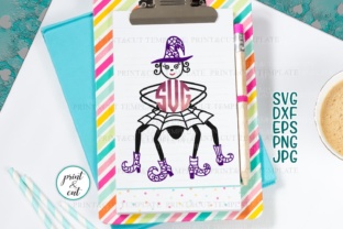 Spider Monogram: A Versatile Design for Cutting and Printing